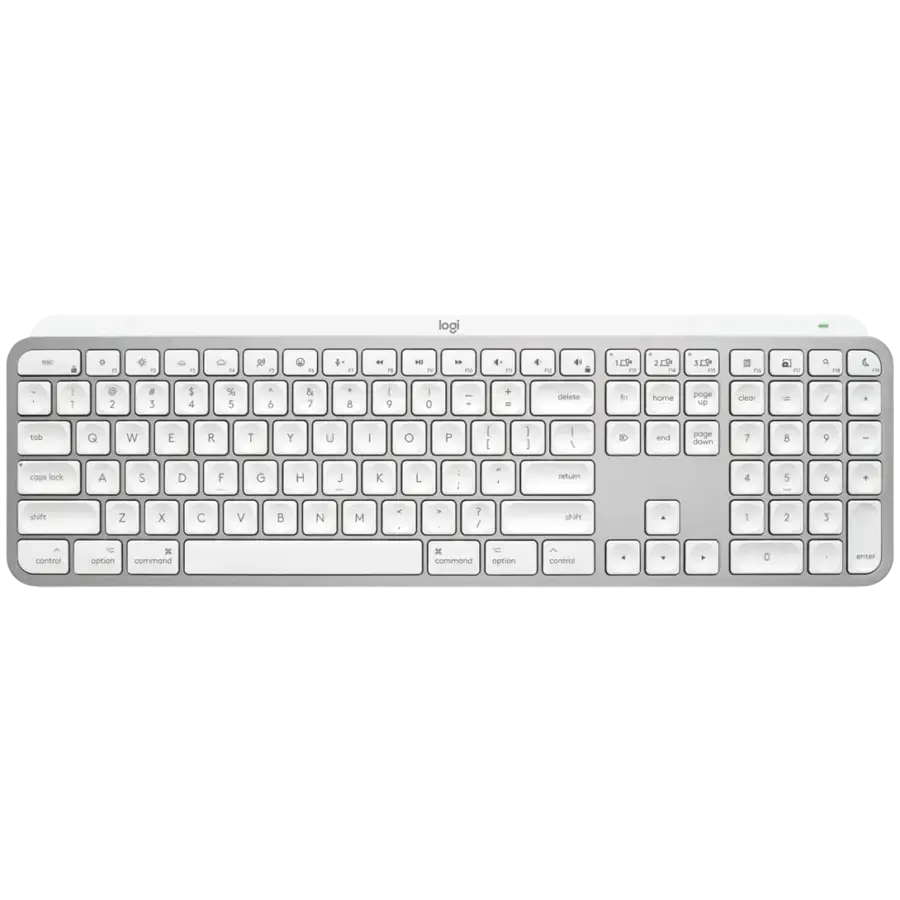 LOGITECH MX Keys S for Mac - PALE GREY - US INT'L - BT - EMEA28-935
