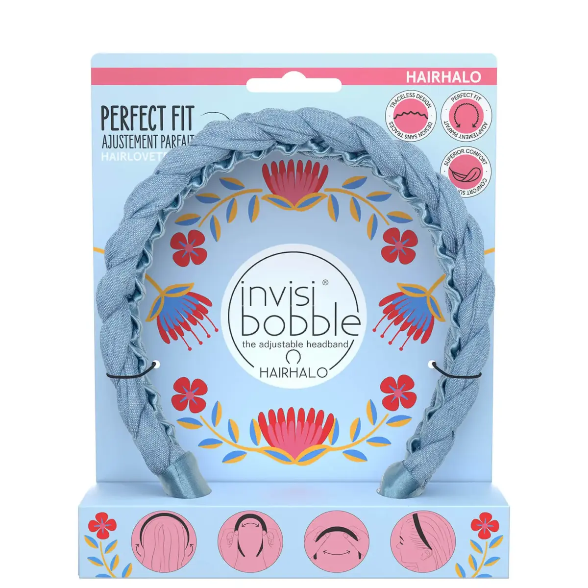 Invisibobble Invisibobble Invisibobble Flores & Bloom HAIRHALO Margarita Bonita