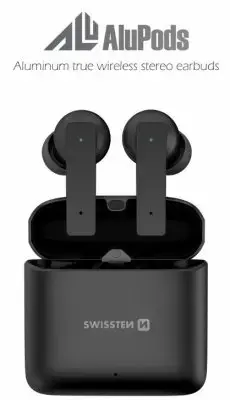 Swissten ALUPODS PRO TWS Bluetooth Stereo Austiņas ar Mikrofonu
