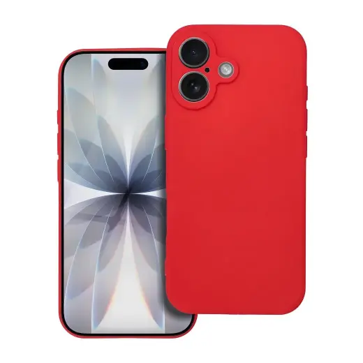 Soft maciņš telefonam iPhone 17 sarkans