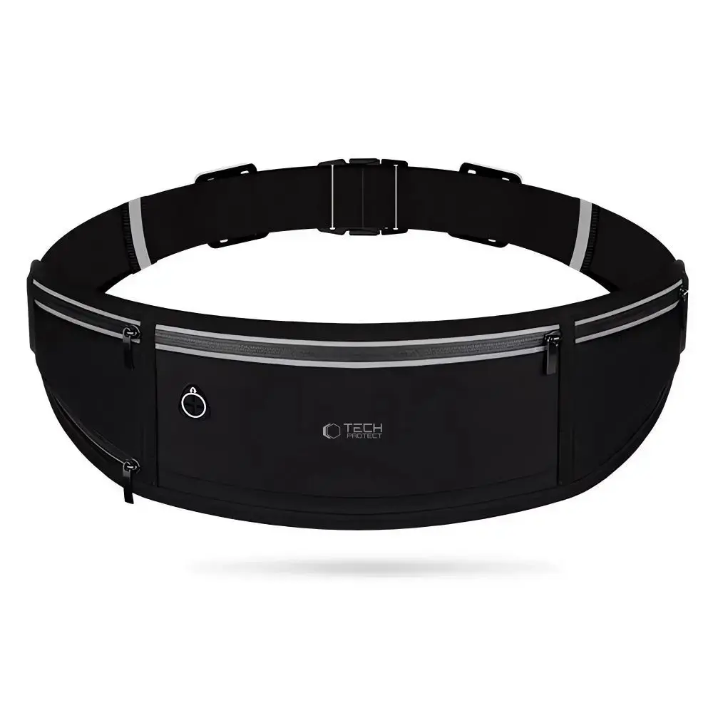 Tech-Protect M3 Universal Sport Waist Bag - Black
