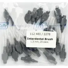 TePe Interdental Brush Normal (1.3 mm gray 25 pcs) - Interdental brushes
