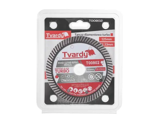 Turbo teemantketas 125x10x22.23mm