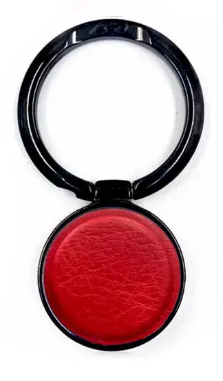 LGD Leather Ring Universal Ring Holder Red