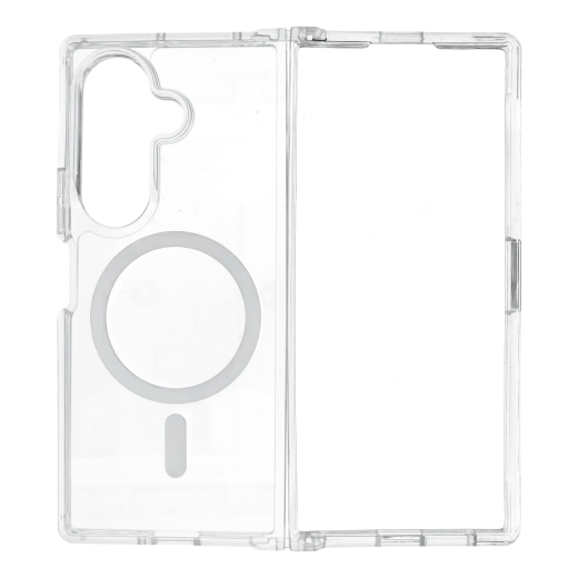 4sF-S Clear чехол с поддержкой MagSafe для телефона Samsung Galaxy Z Fold 8 Ultra (F976) прозрачный