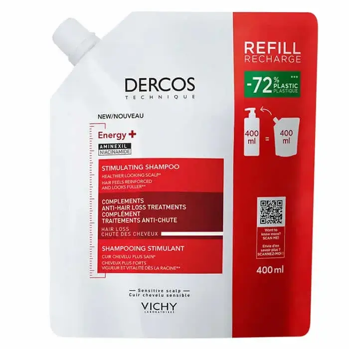Vichy Dercos Energy+ Stimulating Shampoo Refill