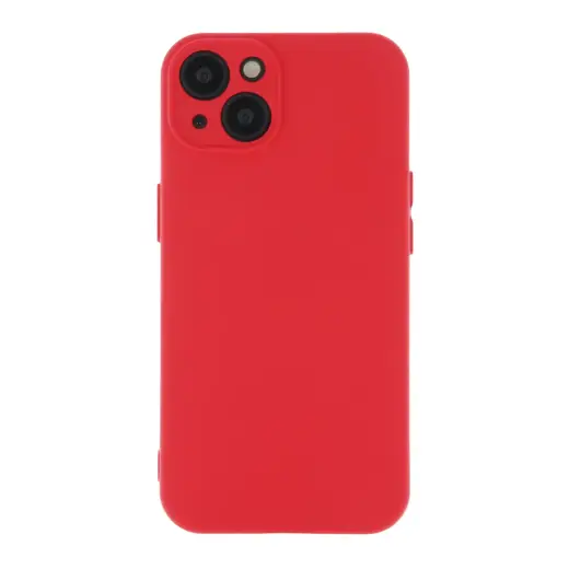 Fusion Silicon back case silicone for Apple iPhone 15 red