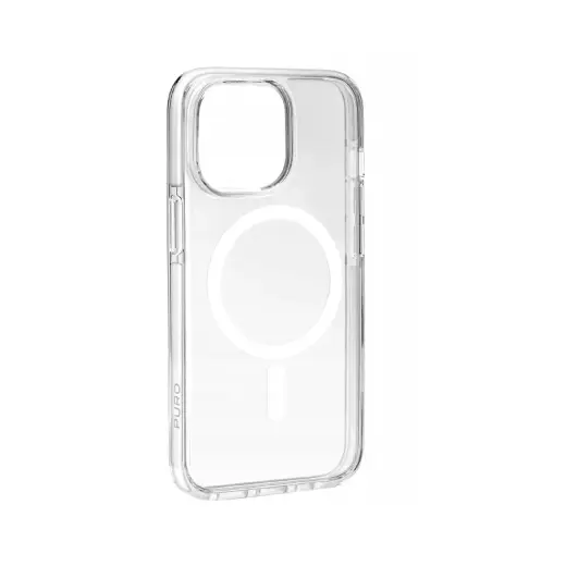 Puro Cover +PC 'LITE MAG' with Magsafe for iPhone 16E, transparent
