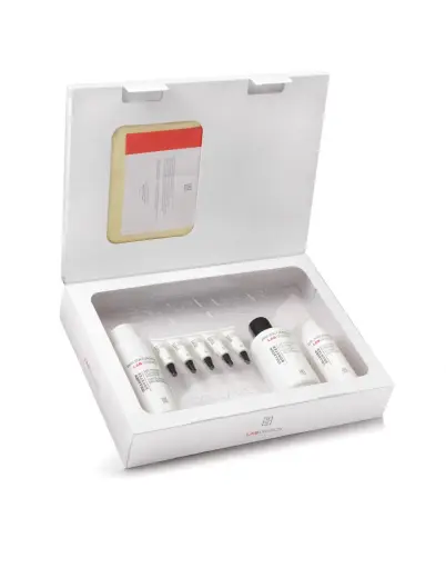 Lab Division Set Bruno Vassari: Essentials, Peptides, Hydrating, Serum, For Face, 2.5 ml + Essentials, Peptides, Hydrating, Serum, For Face, 2.5 ml + Essentials, Peptides, Hydrating, Serum, For Face, 2.5 ml + Essentials, Peptides, Hydrating, Serum, For Face, 2.5 ml + Essentials, Peptides, Hydrating, Serum, For Face, 2.5 ml + Lab Division, Eliminates Impurities, Exfoliating Powder, 50 g + Lab Division, Peptides, Illuminating, Cream, For Face, 50 ml + Lab Division, Vitamin C, Antioxidant...