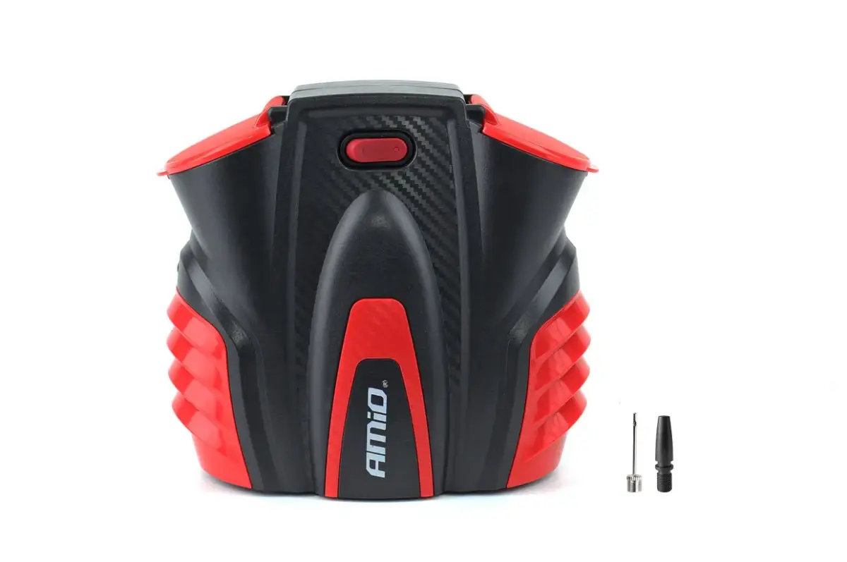 Car Air compressor with digital pressure gauge and LED light 12V ACOMP-16