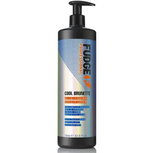 FUDGE Cool Brunette Blue Toning Conditioner 1000ml in Clear