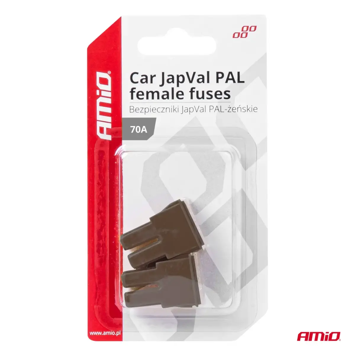 Car JapVal PAL Female fuses 70A AMIO-03393