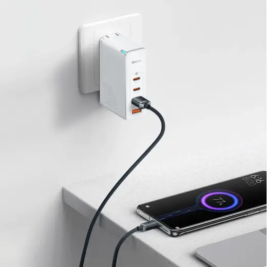 Baseus Crystal Shine Series datu pārraides un uzlādes vads | USB-A uz USB-C | 100W | 2m | melns