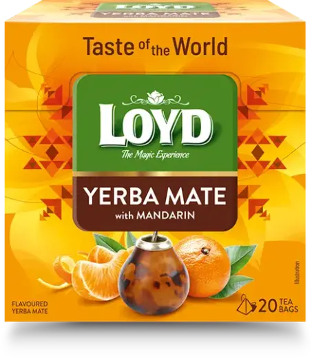 Tēja LOYD Yerba Mate&Mandarine 20 x 1,7g