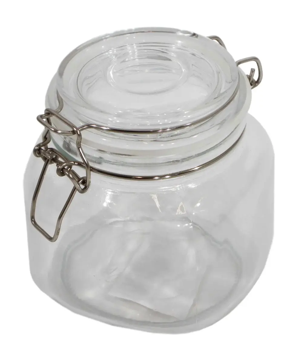 Burciņa stikla ar stikla vāku 750ml