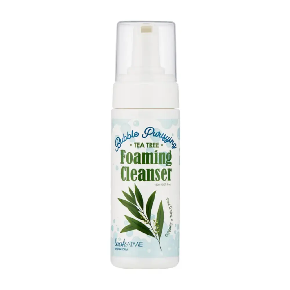 Look At Me, Bubble Purifying, Tea Tree Oil, Purifying, Cleansing Foam, 100 ml