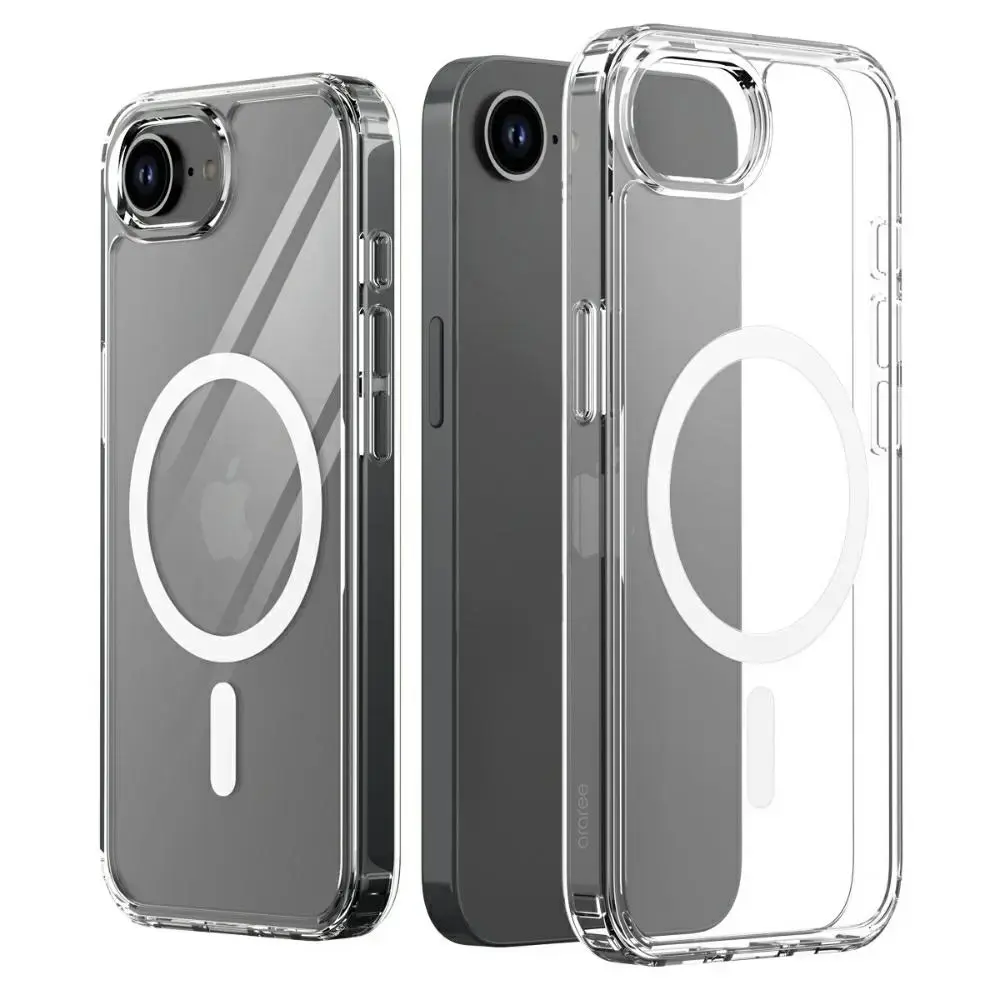 Araree Duple M MagSafe telefona maciņš priekš iPhone 16 caurspīdīgs