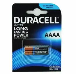 DURACELL MX 2500 ULTRA POWER AAAA (LR61) BLISTER PACK 2PCS