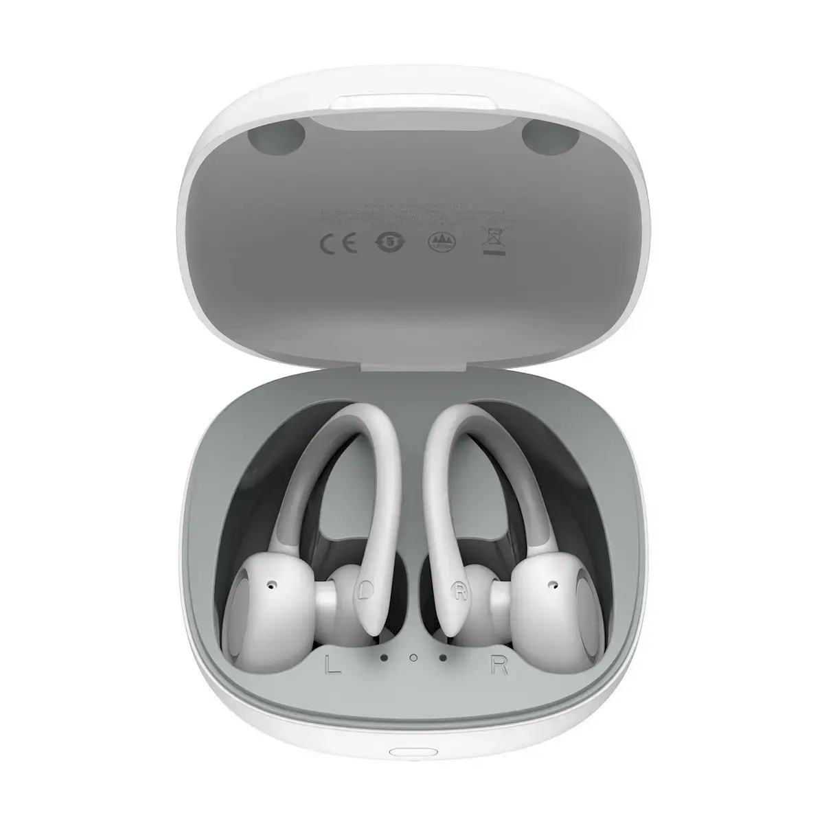 Baseus Encok wireless headphones W17 TWS, Bluetooth 5.0 (whte)