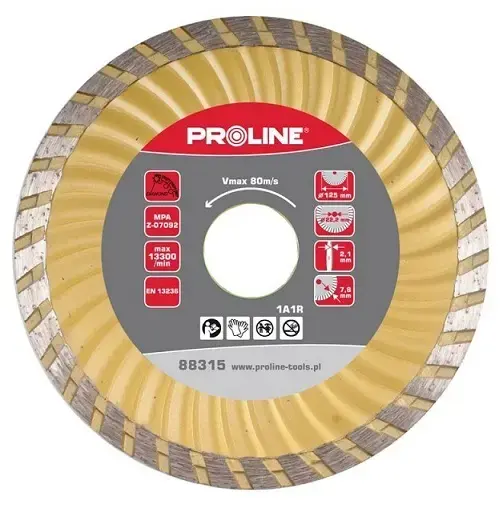Dimanta disks PST 125x22mm super turbo Proline