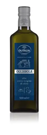 Olīveļļa Extra Virgin OLITALIA, Ogliarola, 500ml
