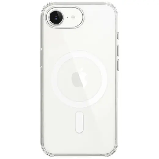 Clear maciņš ar MagSafe atbalstu telefonam iPhone 16e | iPhone 17e caurspīdīgs