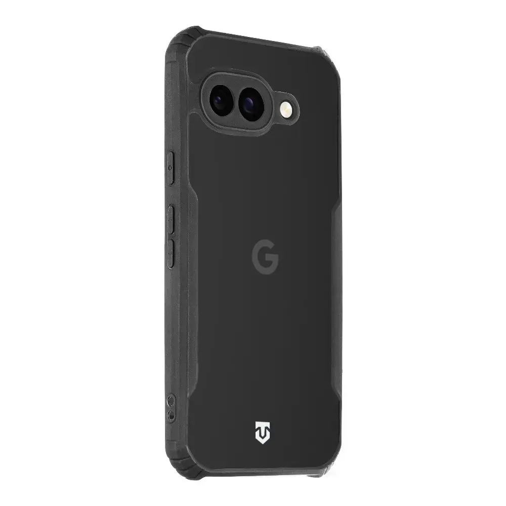 Tactical Quantum Stealth vāciņš Google Pixel 9a, caurspīdīgs | Melns