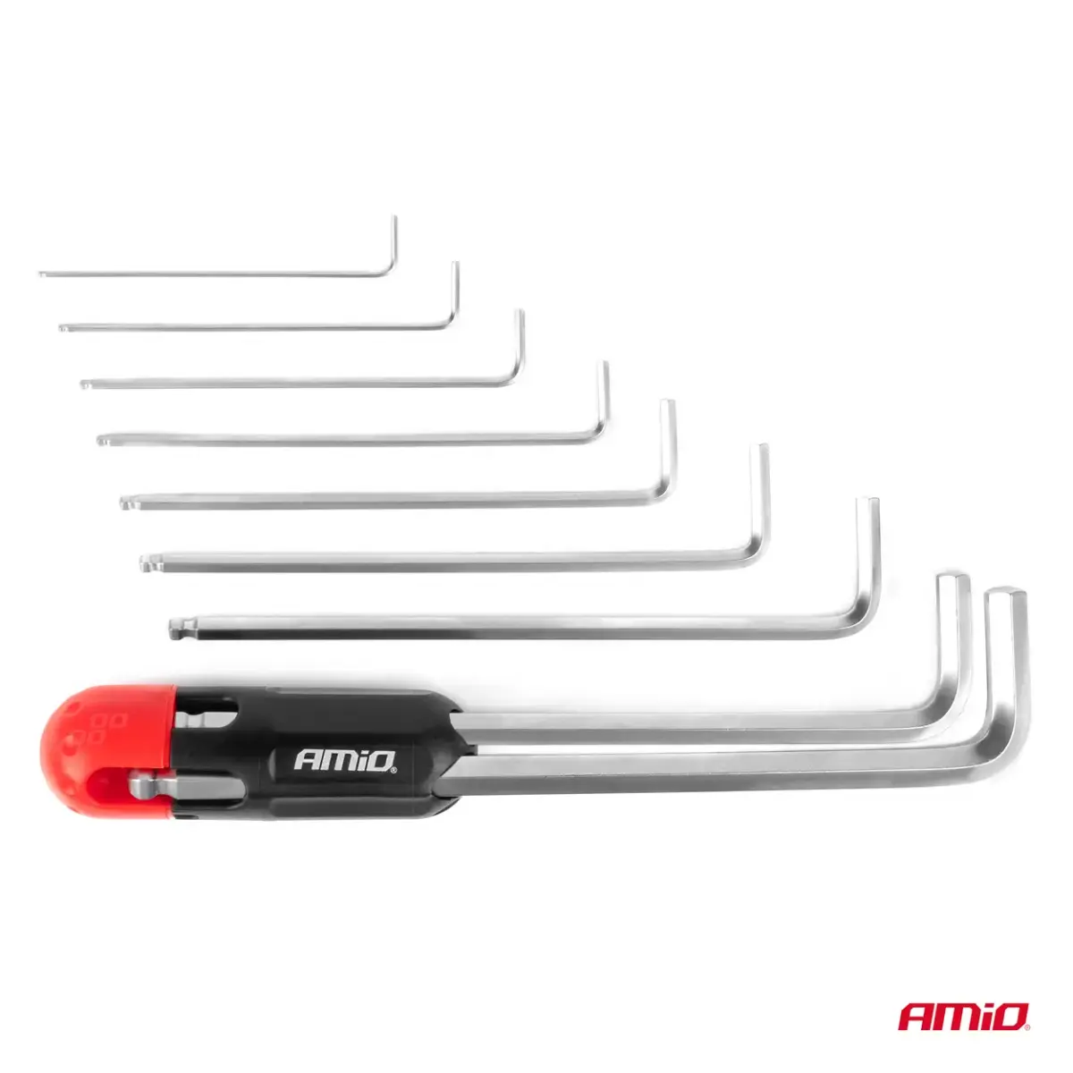 Imbus hex keys CRV 9pcs AMIO-04303