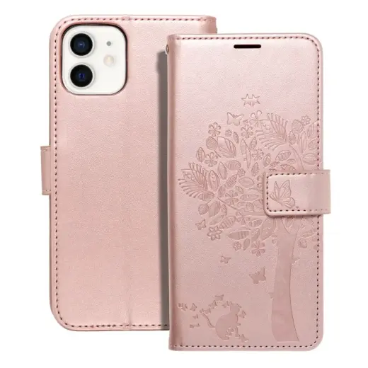 MEZZO tree чехол-книжка для телефона iPhone 12 | iPhone 12 Pro розовый