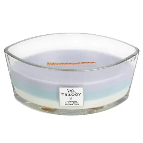 WoodWick Calming Retreat scented candle with wooden wick 453,6 g