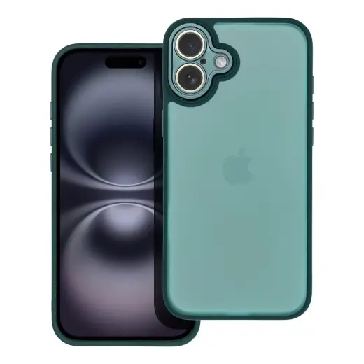 VARIETE maciņš telefonam iPhone 16 Plus zaļš