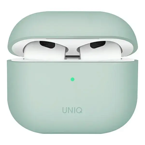 UNIQ etui Lino AirPods 3 gen. Silicone zielony|mint green