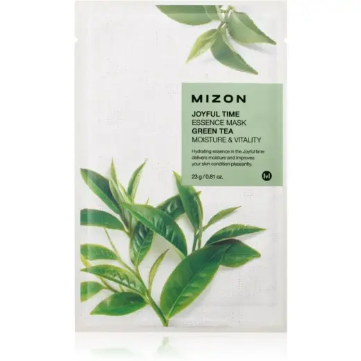 Mizon Joyful Time Green Tea Hydrating and Revitalizing Sheet Mask 23g