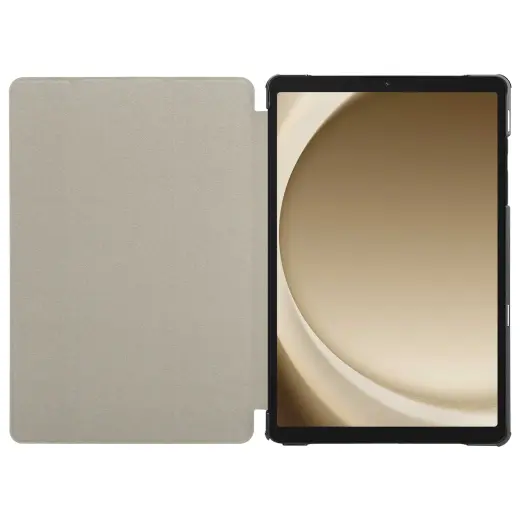 Tactical Book Tri Fold planšetinio kompiuterio dėklas Galaxy Tab A11+ mėlynas