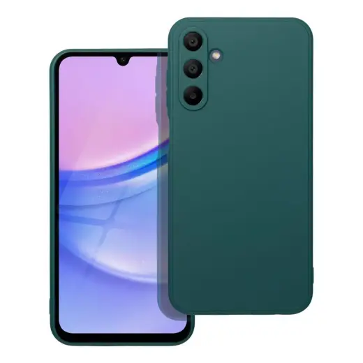 MATT maciņš telefonam Samsung Galaxy A15 4G (A155) | A15 5G (A156) zaļš