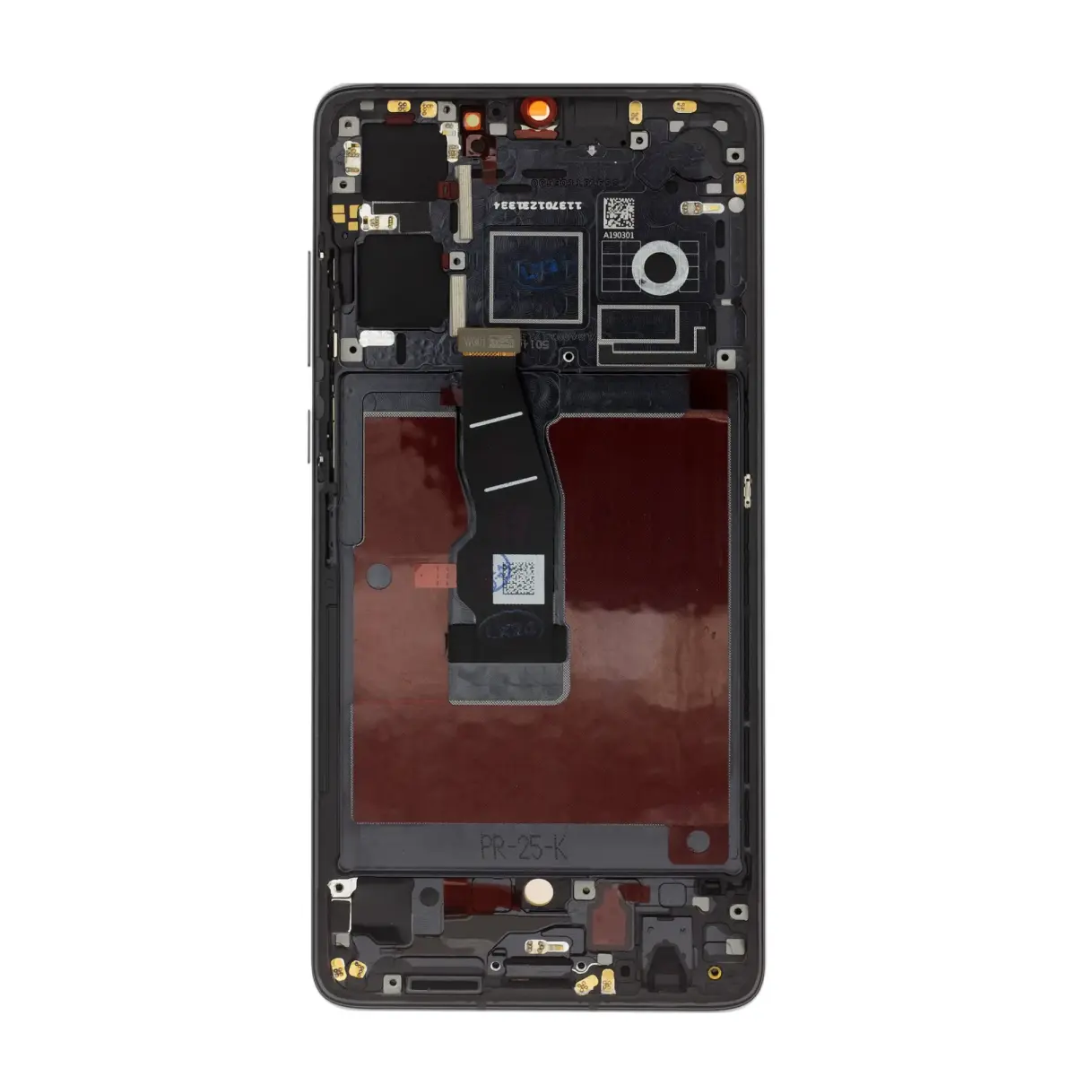 LCD Display + Touch Unit + Front Cover Huawei P30 Black