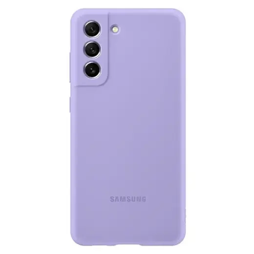 EF-PG990TVE Samsung Silicone Cover for Galaxy S21 FE Lavender