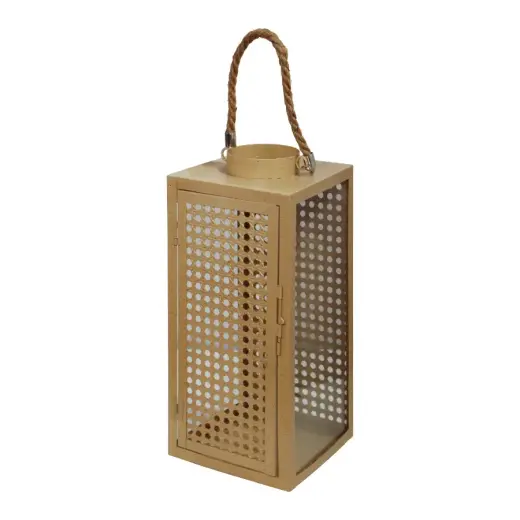 Laterna metāla Natuur 15x15x34cm