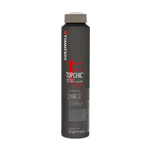 Goldwell Topchic Hair Color the Special Lift 11A Special Ash Blonde All Hair Types 8.6 Oz