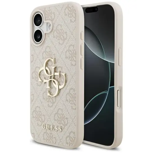 Guess 4G Big Logo чехол для телефона iPhone 17 розовый