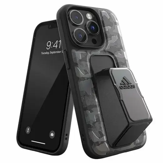 Adidas SP Grip Case CAMO iPhone 14 Pro melns | melns 50249