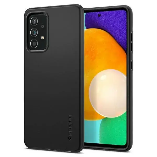 Spigen Thin Fit Samsung A526 A52 5G| A52 LTE|A52s czarny|black ACS02314