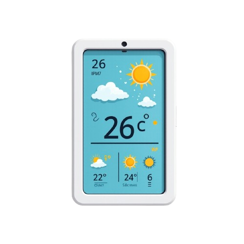 Thermometers, weather stations