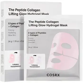 COSRX Lifting Glow Hydrogel Mask Trio - face mask set 34.0g