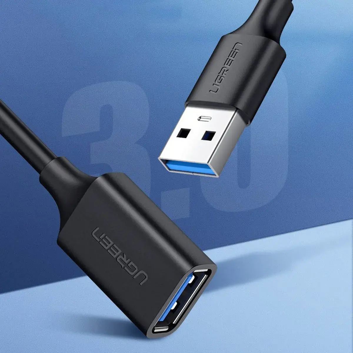 UGREEN USB 3.0 extended cable 0.5m (black)