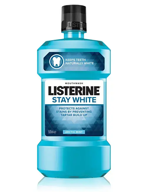 Listerine Stay White Mouthwash Whitening - 500 Ml