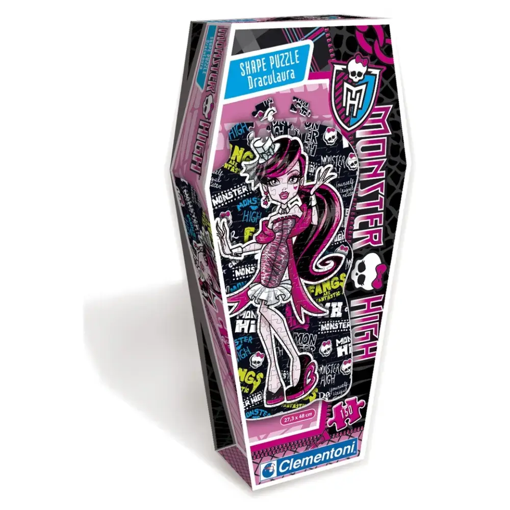 Clementoni, Shape Monster, Puzzle, 92867, Unisex, 150 pcs