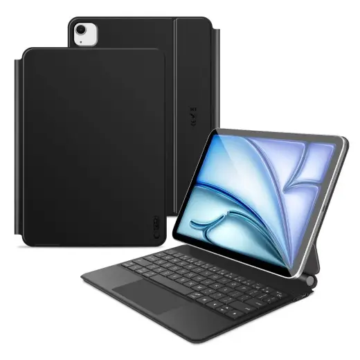 TECH-PROTECT SMARTCASE MAGNETIC + KEYBOARD IPAD AIR 10.9” 4 | 5 | 2020-2022 | 11” 6 | 7 | 2024-2025 BLACK