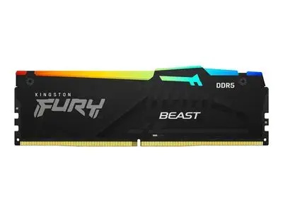 Kingston RAM FURY Beast RGB - 32 GB - DDR5 5200 DIMM CL40
