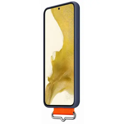 EF-GS906TNE Samsung silikona vāciņš ar siksniņu Galaxy S22+ Navy (bojāta iepakojuma) Foto 2